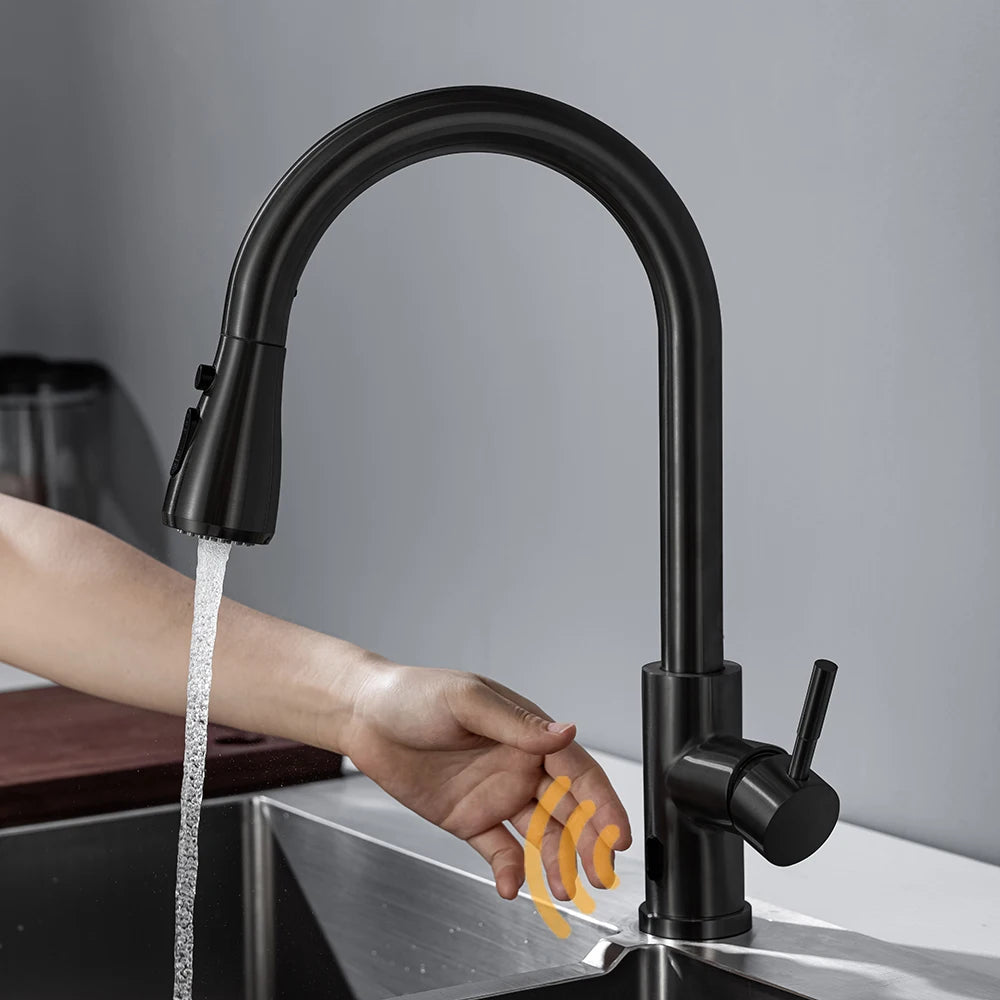 DQOK Touchless Kitchen Faucet With Infrared Sensor