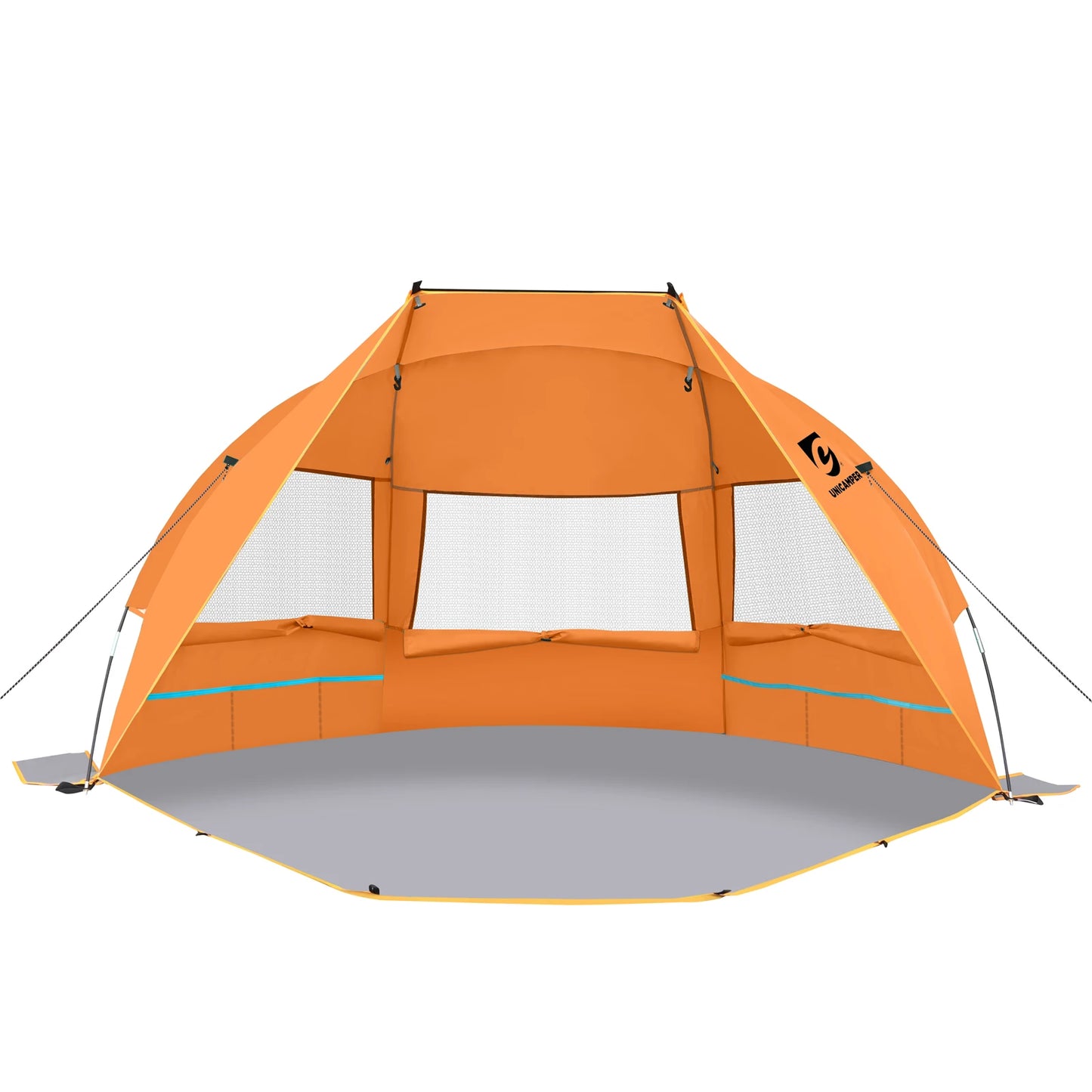 Unp Beach Tent 3 Person Sun Shelter UPF50 Mesh Windows