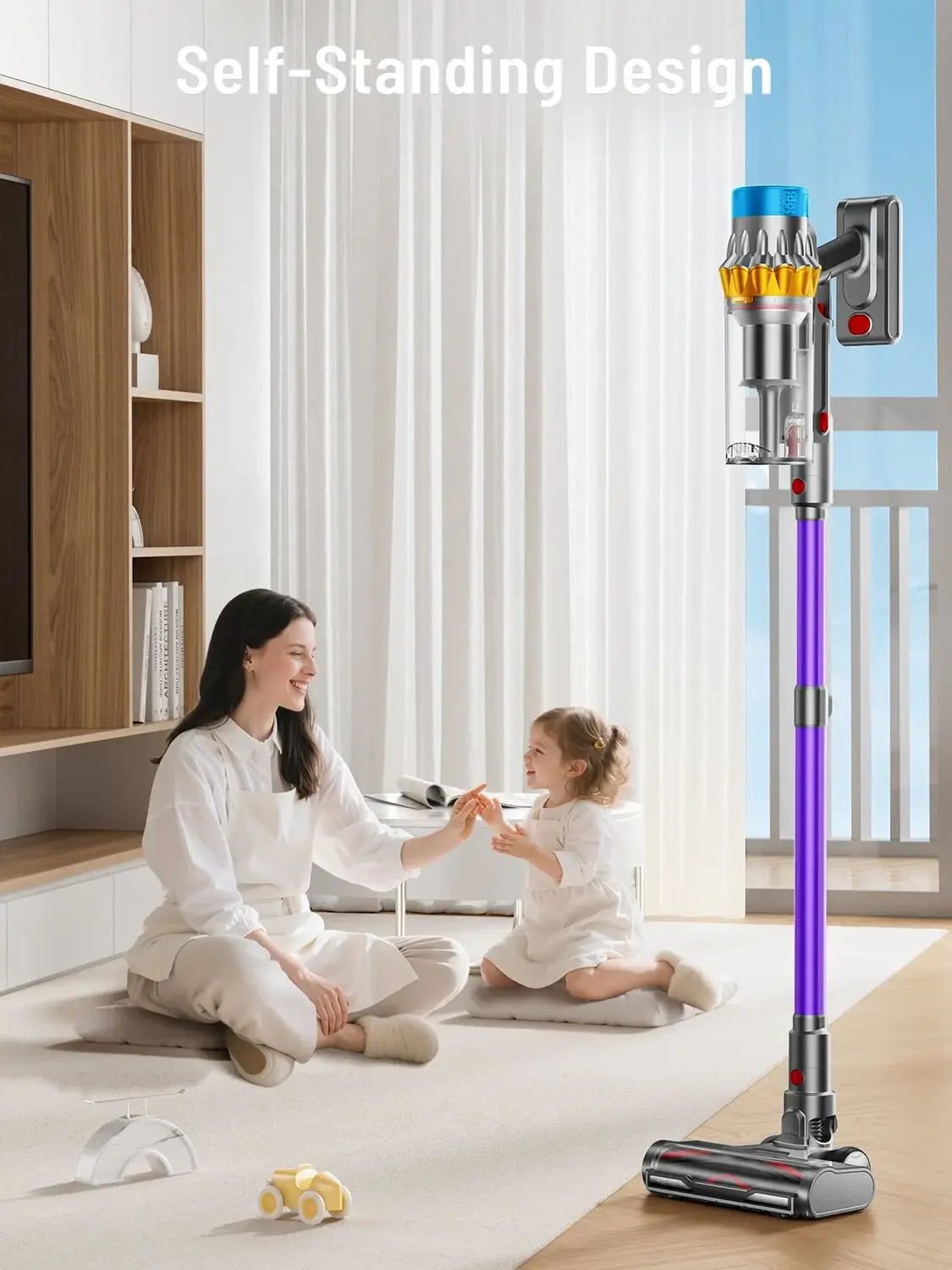 VAKERR X15 Pro Cordless Vacuum Cleaner 65KPa Pet Hair Suction