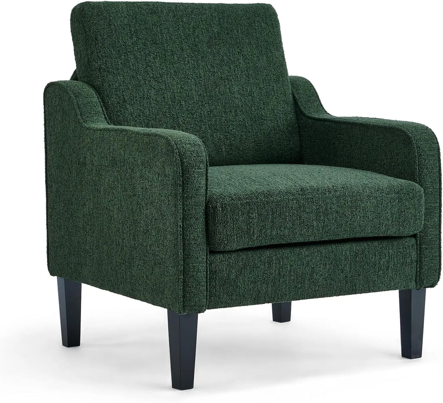 Mid Century Modern Accent Chair Upholstered Armchair For Living Room