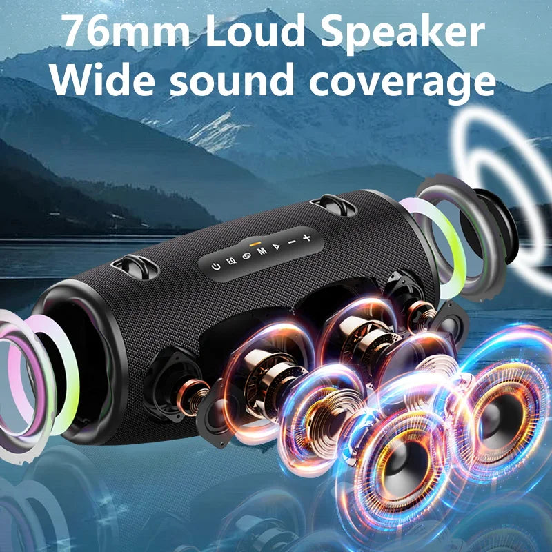 ZEALOT S87 Outdoor Portable Bluetooth Speaker 80W IPX6