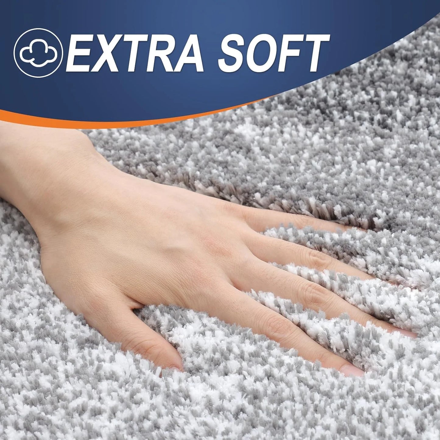 1pc anti-slip plush bathroom rug, ultra-soft plush water-absorbent bathroom rug, suitable for shower rooms, kitchens