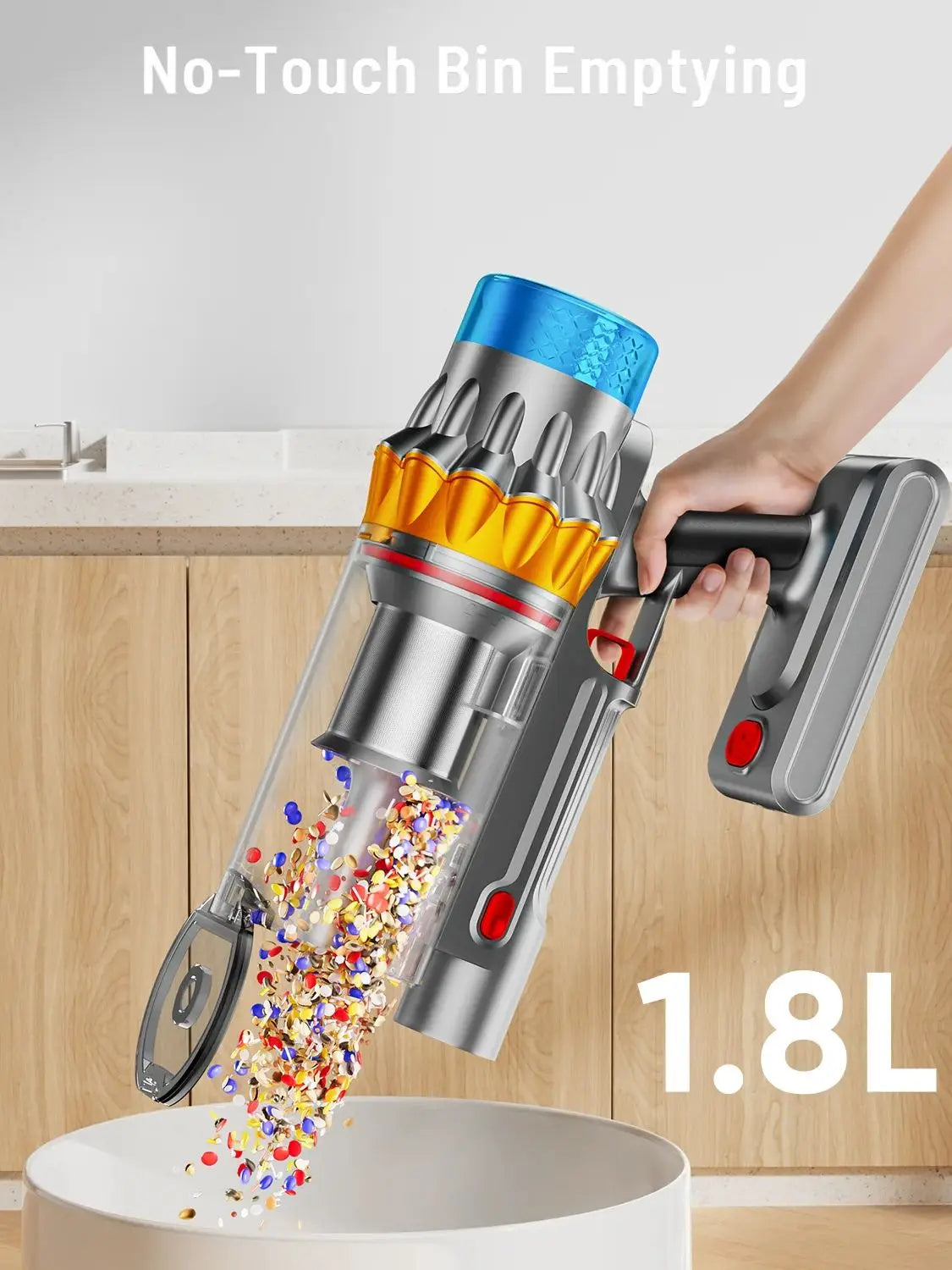 VAKERR X15 Pro Cordless Vacuum Cleaner 65KPa Pet Hair Suction