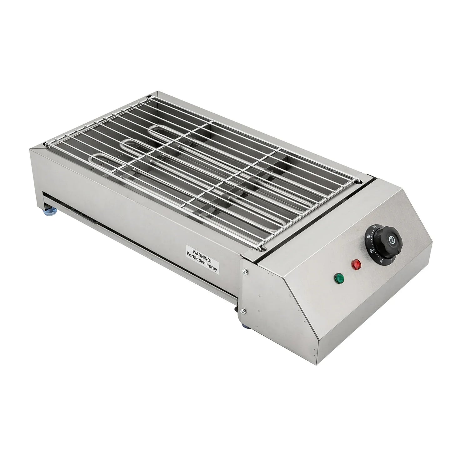 Portable Electric Grill Oven 1.5KW Heat Control 110V Countertop BBQ for Indoor Outdoor Cooking